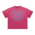 Sun Fade Raw Edge T-Shirt